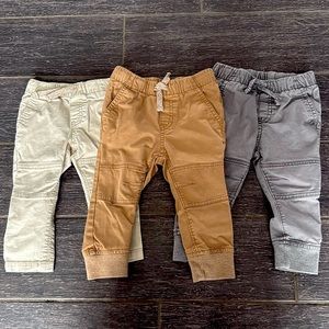 Toddler Boy Pull-On Jogger Pants (3) - size 18 month